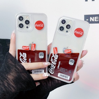 Garrafa Flutuante De Coca-Cola Criativa Para iPhone X XR XS 15 14 13 12 11 Pro Max Capa em Oferta na Shopee