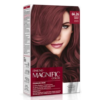 COLORACAO CREME 66.26 VERMELHO MARSALA AMEND MAGNIFIC COLOR