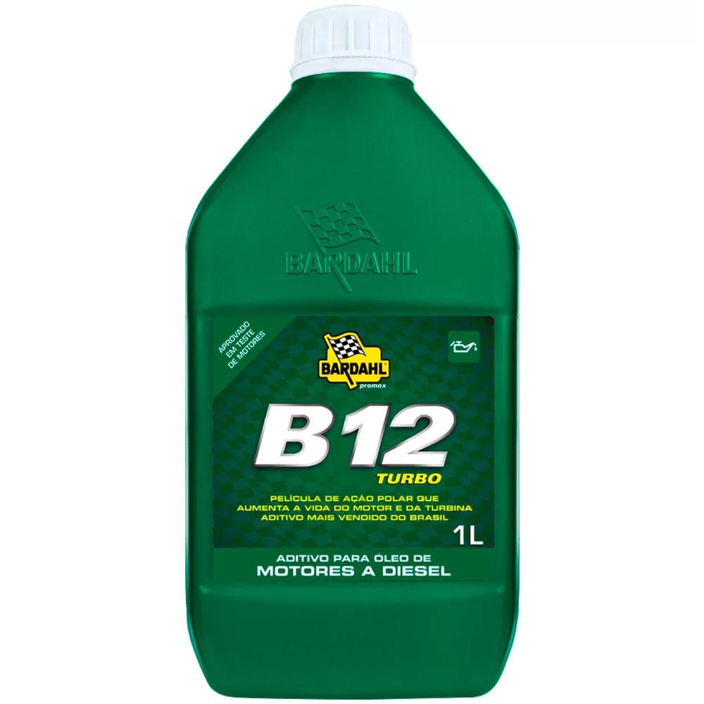 Aditivo Para Óleo De Motor Diesel B12 Turbo 1l Bardhal