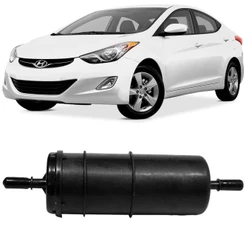 Filtro Combustivel Hyundai Elantra 2.0 2017 Metal Leve Flex
