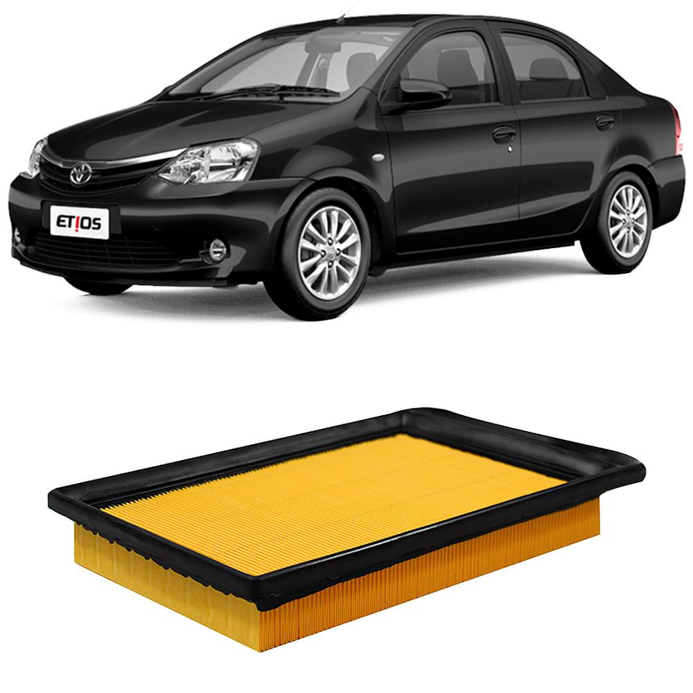 Filtro Ar Toyota Etios 1.5 16v 2012 a 2016 Mahle LX4163 em Oferta na Shopee