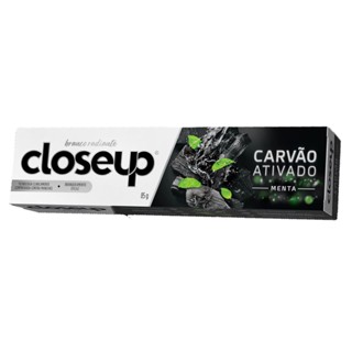 Creme Dental Close Up Carvão Ativado Menta 85g
