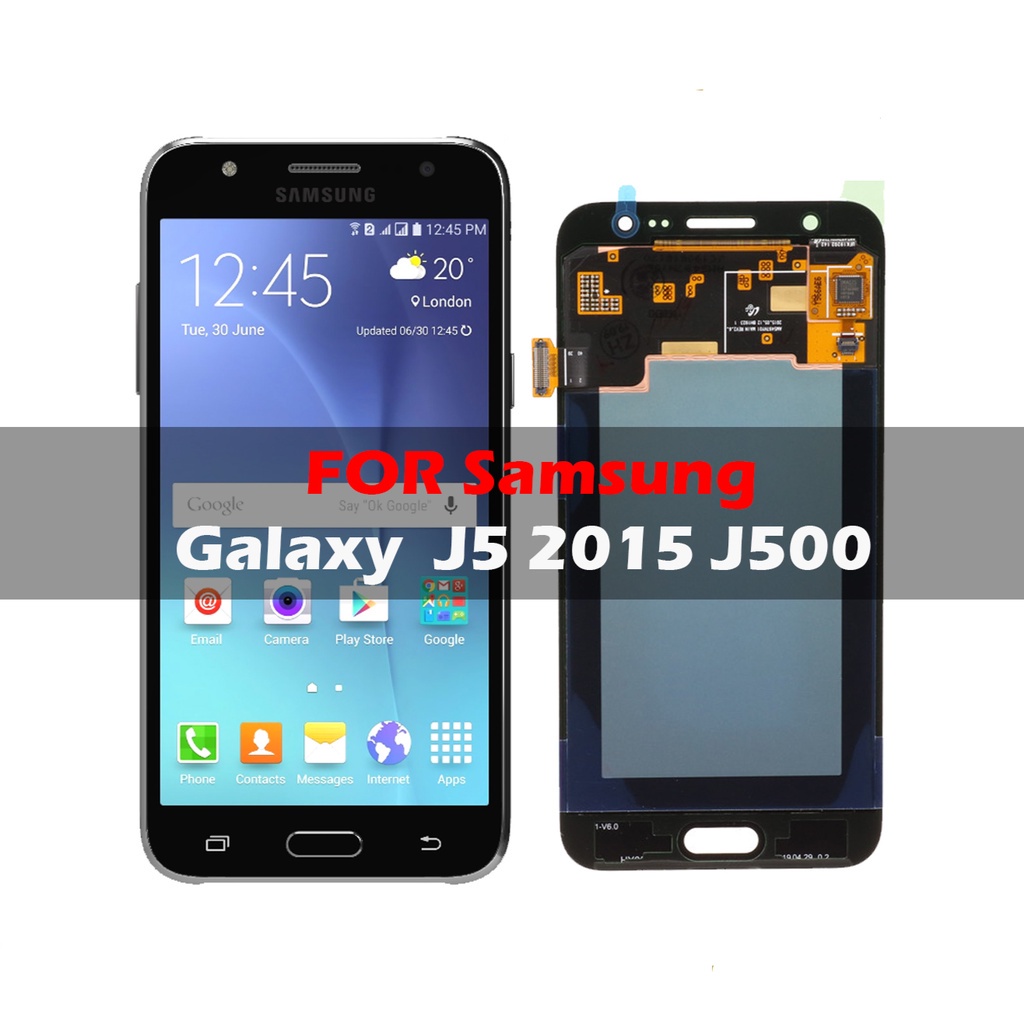 100% Teste Amoled Tela J5 2015 Frontal Incell&Oled Frontal Display Touch Compativel J500 J500FN J500M J500H Original Oled Lcd Substituição