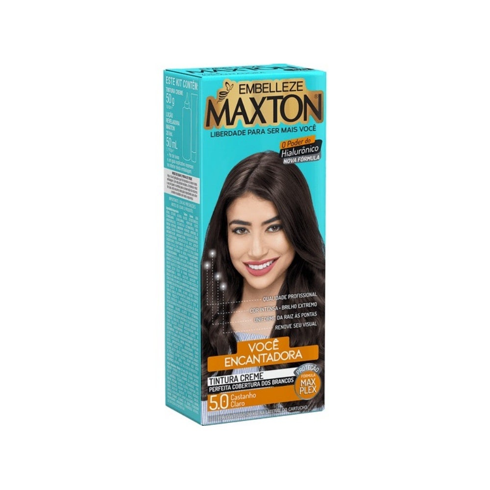 Tintura Maxton 5.0 Castanho Claro