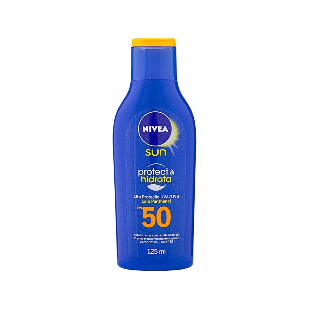 Protetor Solar Nivea Sun FPS50 125ml em Oferta na Shopee
