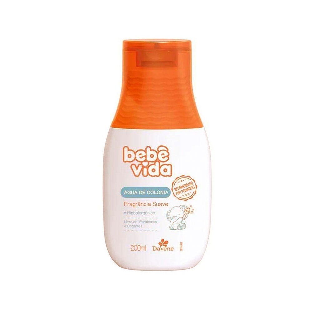 Colônia Infantil Bebê Vida 200ml em Oferta na Shopee
