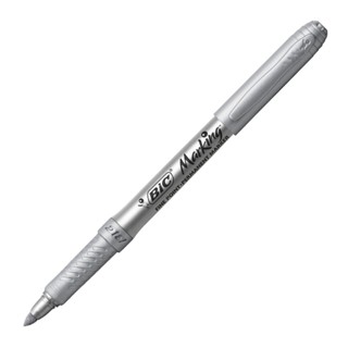 Pincel marcador permanente Marking Prata Metálico 971149 Bic
