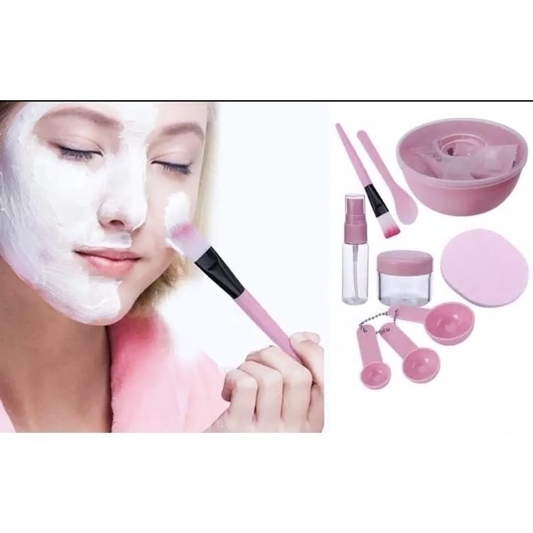 Kit Acessórios para Skincare 9 Peças - Mini Skin Care