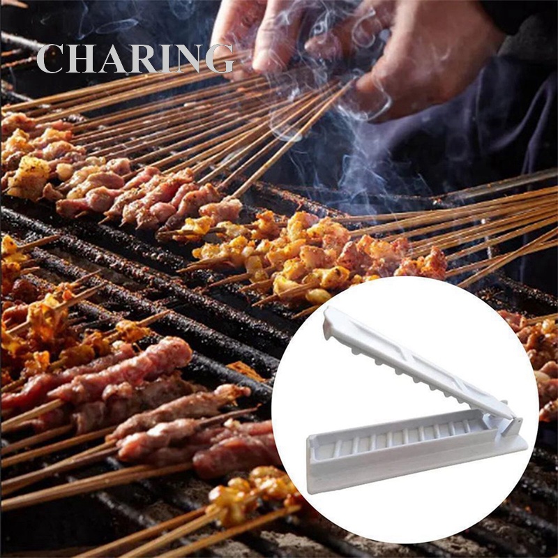 Charing Novo Estilo de Utensílios para Churrasco Utensílios para Churrasco Molde de Espetos para Churrasco ao Ar Livre Ferramenta para Carne