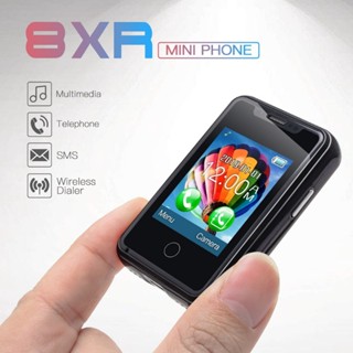 8XR Mini Telefone Com Tela Sensível Ao Toque 2G Para Idosos Não smartphone