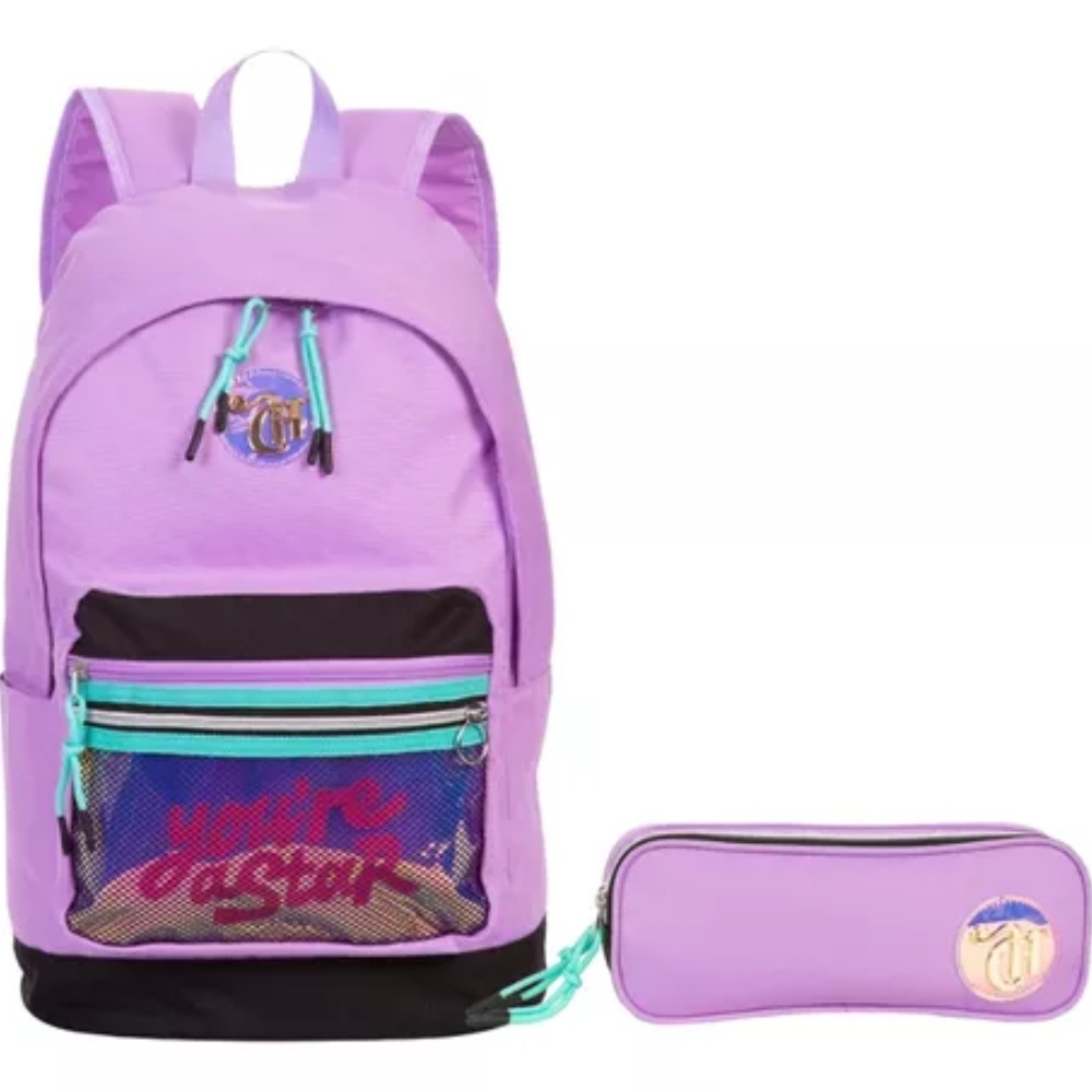 Kit Mochila + Estojo Capricho Candy Tutti Frutti - Sestini