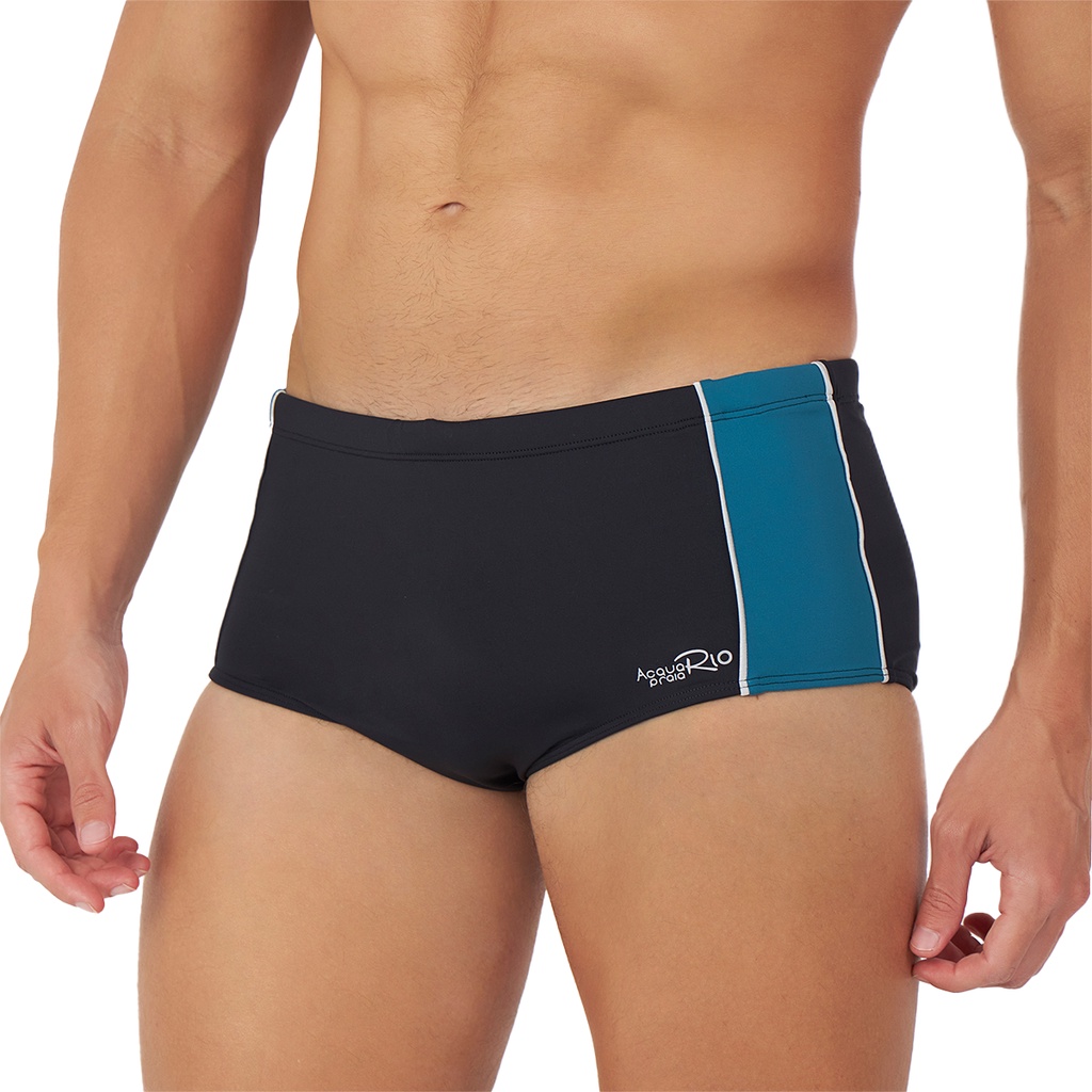 Sunga Lisa Adulto c/ Recorte Masculino Conforto Praia Piscina Acqua Rio - Sports & Outdoors