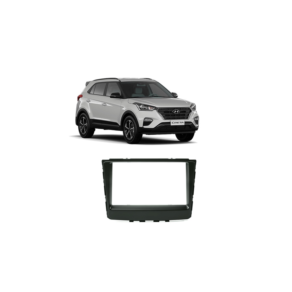 Moldura 2 Din 7 polegadas Hyundai Creta 2017 em diante JP CH EPX 301 em Oferta na Shopee