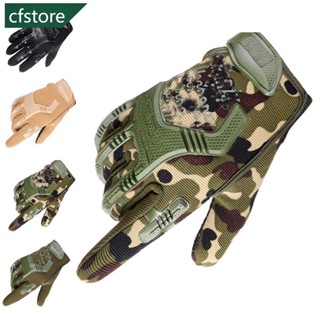 CFSTORE Luvas De Ciclismo Esportivo Ao Ar Livre Táticas Treinamento De Equitação Sem Deslizamento Quentes Com Meio Dedo I7W8