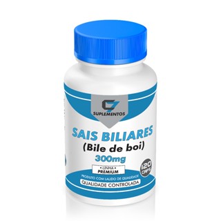 Sais Biliares (Bili de Boi) - 300mg (120 Caps)