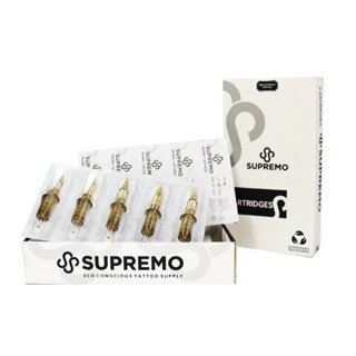 5 Cartucho Universal para Tatuagem Supremo Tattoo - 5 unidades