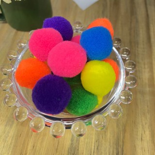 Pompom Colorido Sortido 3cm - 25 peças