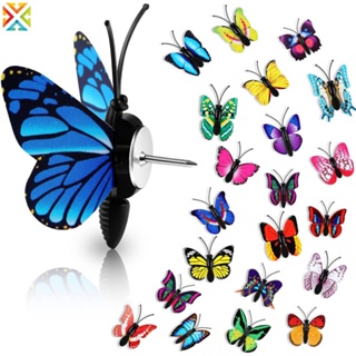 30PCS Creative Colorful Butterfly Thumbtacks Pinos Decorativos De Desenho Fofos Para Quadro De Avisos De Cortiça Decoração De Parede Doméstica em Oferta na Shopee