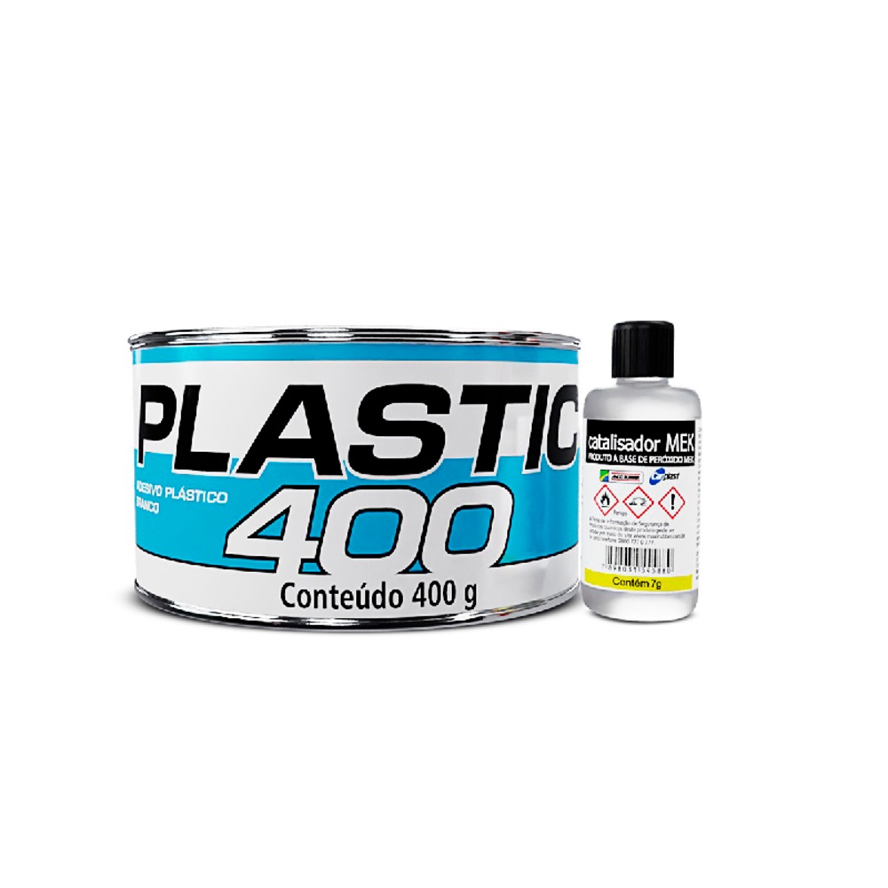 ADESIVO PLÁSTICO CORRIGE IMPERFEIÇÕES FUNILARIA 400GR MAXI RUBBER
