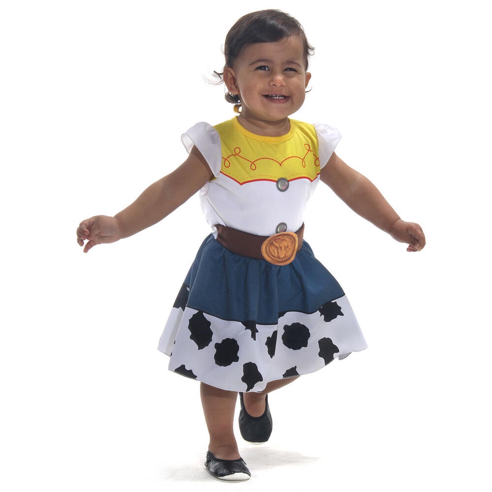 Fantasia Infantil Vestido Curto Jessie Bebê Toy Story Disney
 em Oferta na Shopee
