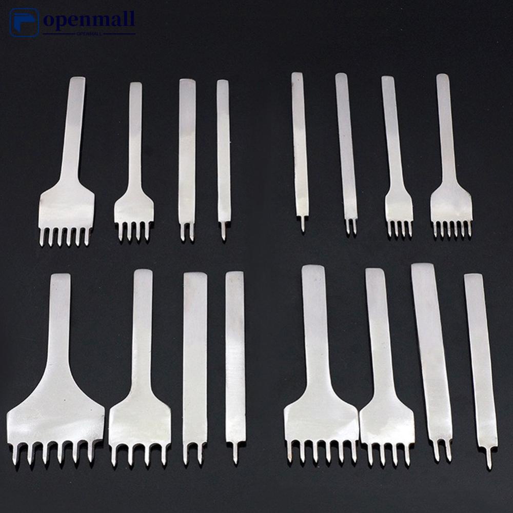 Carro HOME 1/2/4/6 Prong 3 5/6mm Espaçamento Ferramenta De Perfuração De Furo De Couro Metal Diamante Ferramentas Ferro De Bricolagem H4L5