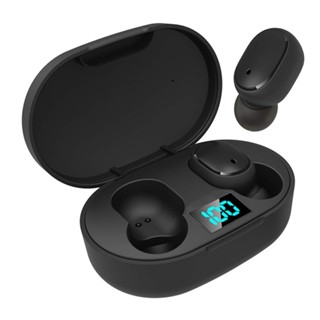 Fone de Ouvido Sem Fio E6s MPOWER Estilo In-ear Bluetooth 5.0 Preto