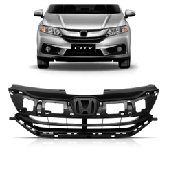 Grade Honda City 2016 2017 Preta