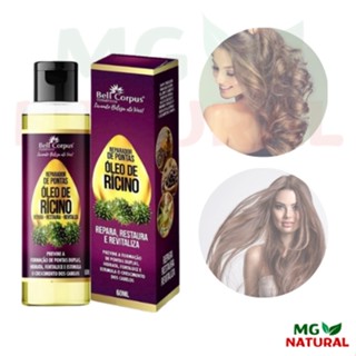 Óleo De Ricino Bell Corpus - 60ML - Reparador De Pontas