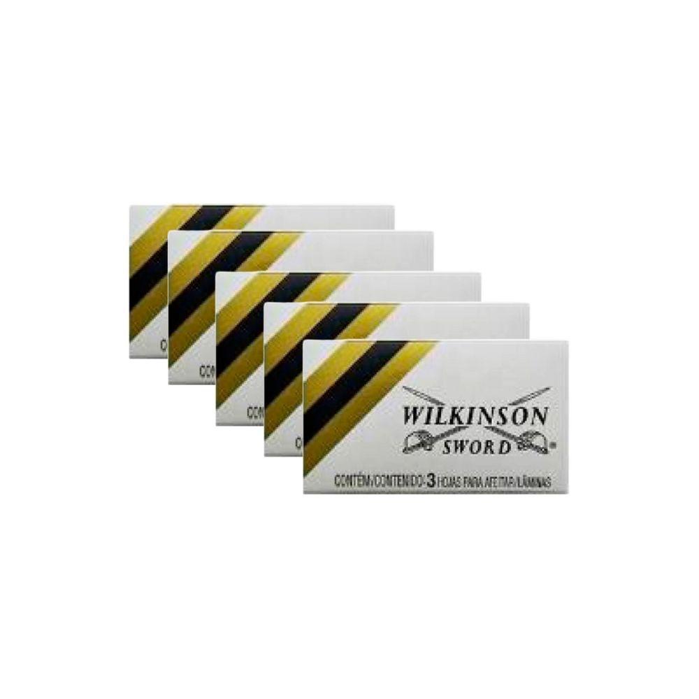 Kit Lâmina de Barbear Wilkinson Sword Os com 3un (5 unidades) em Oferta na Shopee