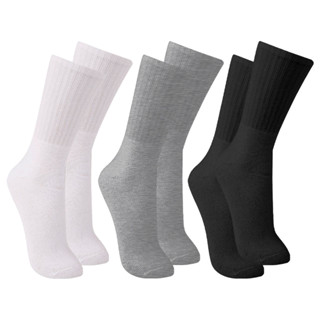 Kit com 3 Pares de Meias Esportiva Alta Absorção Trifil