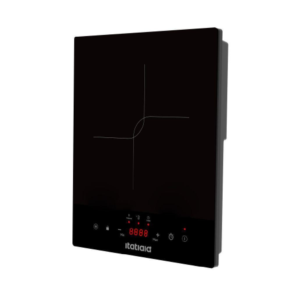 Cooktop Itatiaia 1 Boca Vidro Preto Portátil Indução 220V CIESS2001 em Oferta na Shopee