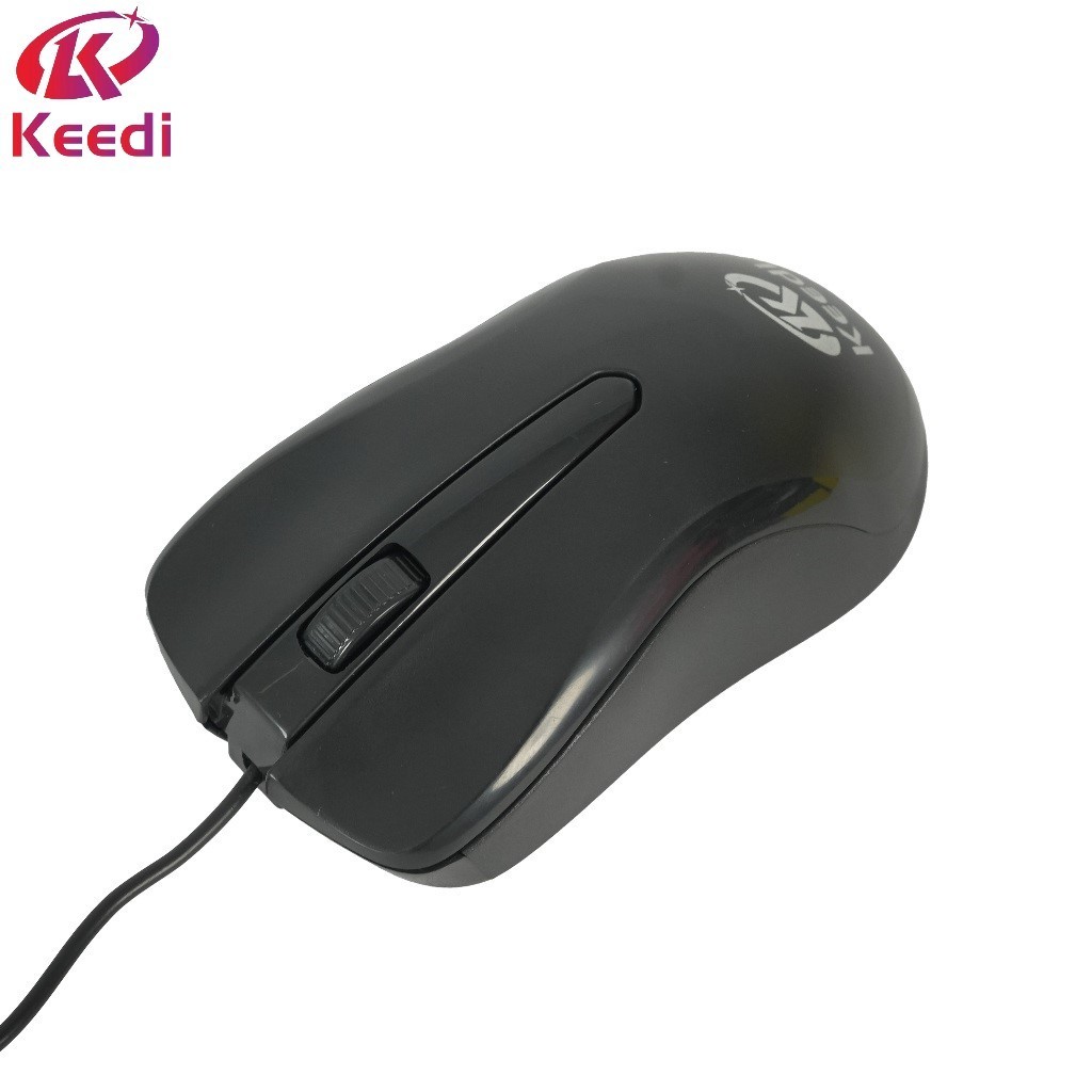 Mouse Óptico Smart com Fio 1.25M Ergonômico Keedi MOU901 1200dpi em Oferta na Shopee