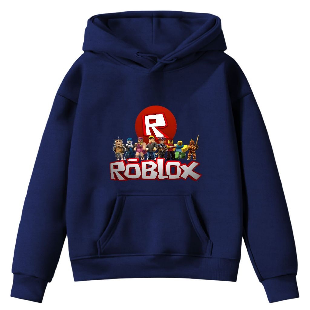 Moletom Infantil Battle Royale Jogo Ro-blox Equipe Diversão Hoddie Criança Kids