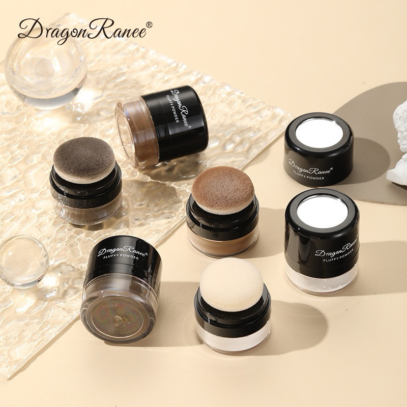 Pó Para Cabelos À Prova D'água Sombra Em 3 Cores Linha De Maquiagem Puff controle De Oleosidade DRAGON RANEE