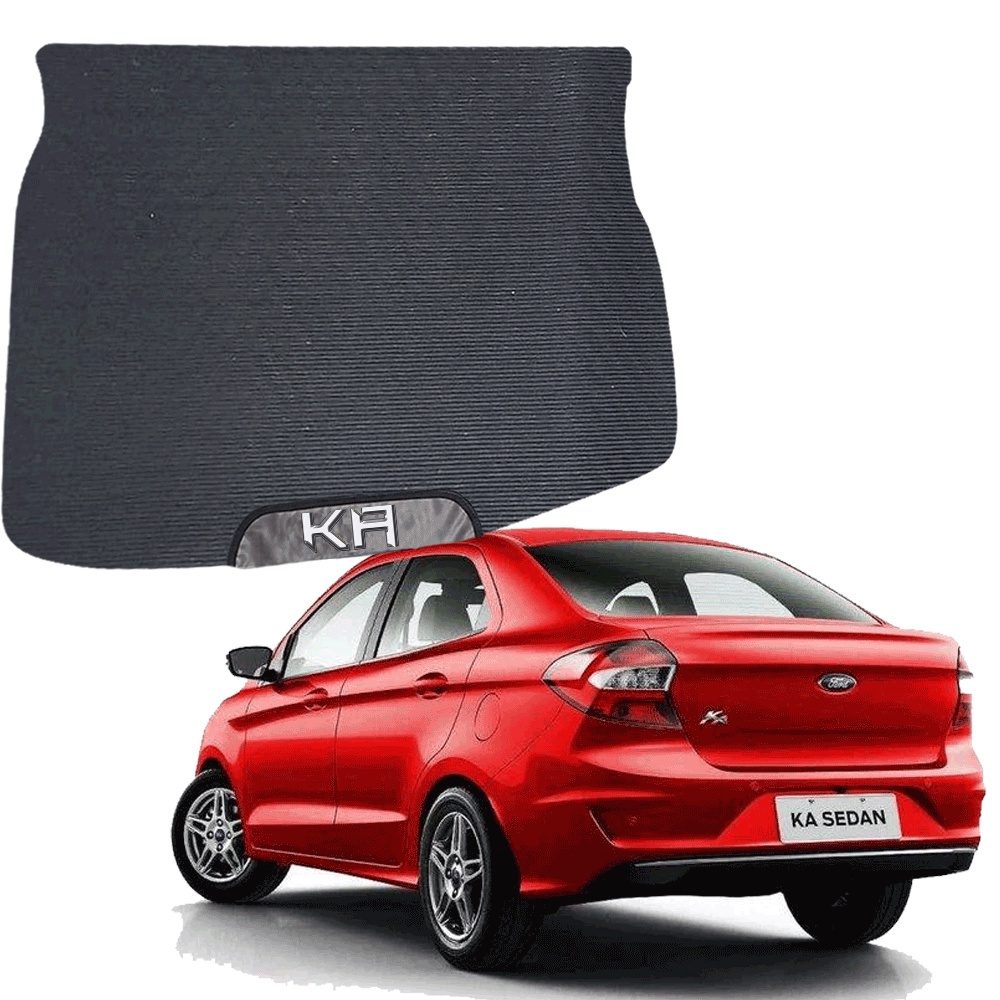 TAPETE EMBORRACHADO PARA PORTA MALA MALAS ESPECIFICO DO CARRO FORD KA 2015/.. SEDAN