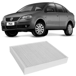 Filtro Cabine Ar Condicionado Polo Sedan 2003 A 2006 Tecfil