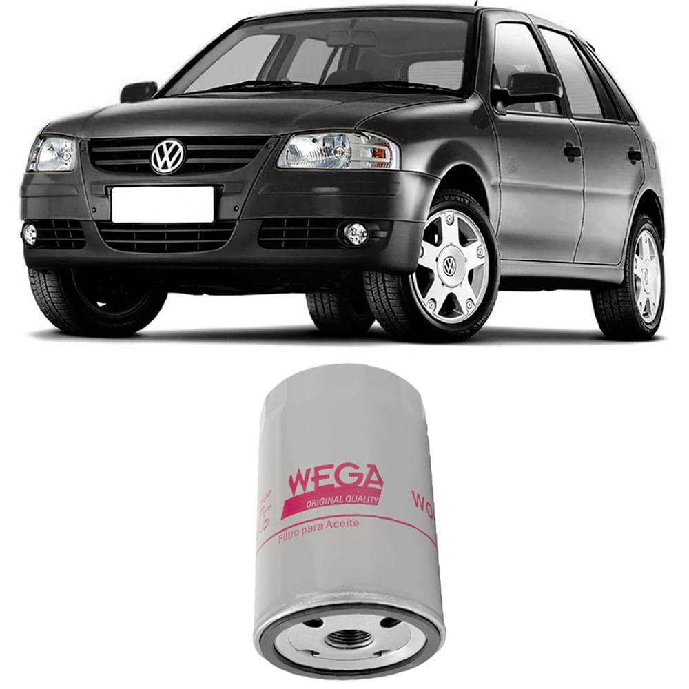 Filtro Óleo Gol Saveiro Voyage 81 a 2014 Wega WO370 em Oferta na Shopee