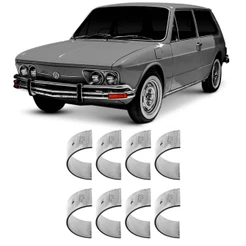 Bronzina Casquilho Biela 0.25 Brasilia Fusca 1.3 1.5 1.6 8V 68 a 97 SBB121 Metal Leve