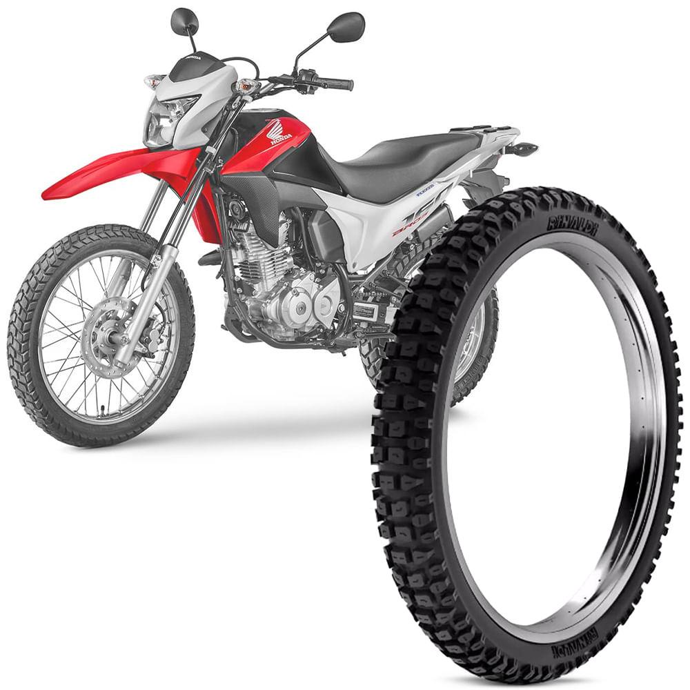 Pneu Moto Nxr 160 Bros Rinaldi 90/90-19 52p Dianteiro Rt36 - Spare Parts and Accessories for Vehicles