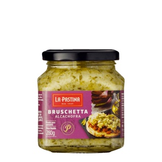 BRUSCHETTA LA PASTINA ALCACHOFRA 280G em Oferta na Shopee