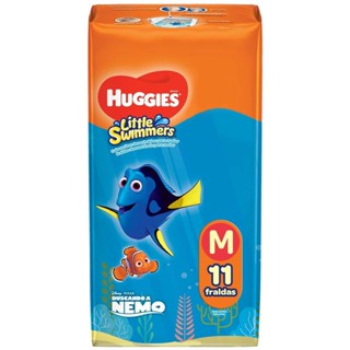 Fralda Huggies Little Swimmers Tamanho M Pacote 11 Fraldas Descartáveis