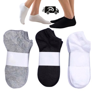 15 Pares De Meia Soquete Unissex em Oferta na Shopee
