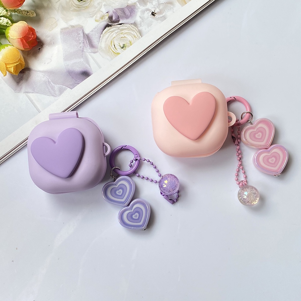 Fashoin Love Case For Samsung Galaxy Buds Live Pro Buds2 Protective Earphone Cov