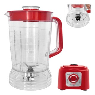 Copo Jarra De Liquidificador Arno Multichef Power Max 600w 700w 1000w 1400w LN Vermelho