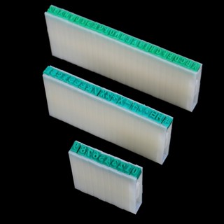 [LongSH] 1 Conjunto Alfabeto Inglês Números De Letras Borracha Combinação Sem Carimbo Diy Craft Novo