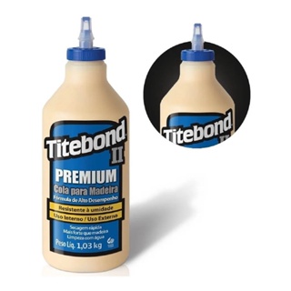 COLA PREMIUM WOOD GLUE PARA MADEIRA 1,03 KG TITEBOND 6006252 em Oferta na Shopee