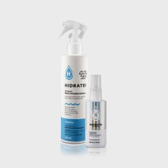 Kit Leave-in Hidratei: Spray Multifuncional 250ml + Leave-in Controle Absoluto 60ml Antifrizz