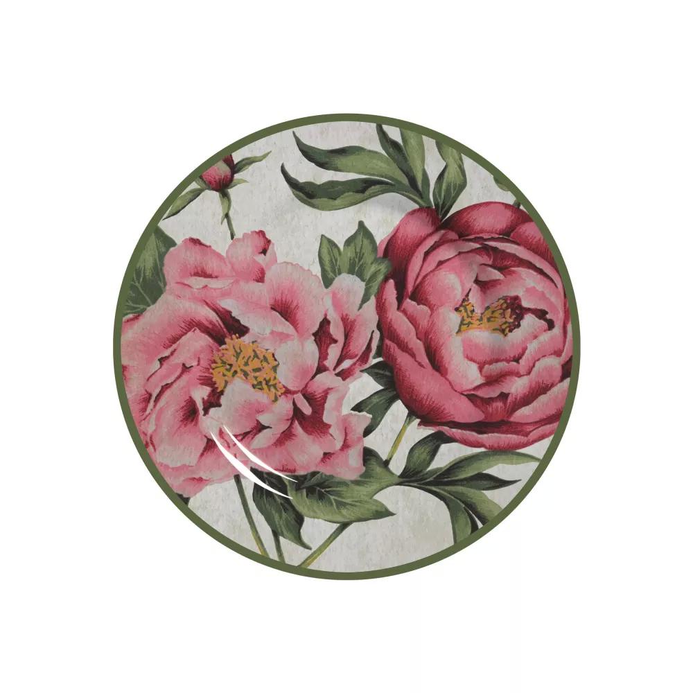 Conjunto com 6 Pratos de Sobremesa Peonia Ø21cm