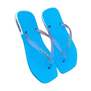 Chinelo Feminino Brasileirinha Quadrado Barato