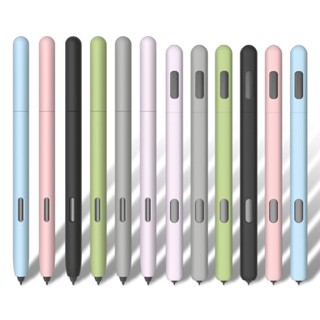 Estojo Para Caneta Samsung Galaxy S S9 S8 S7 FE Plus Ultra S6 Lite Capa De Silicone Macia Manga De Lápis De Mesa Antiderrapante